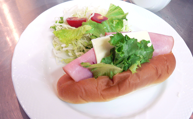 ハムチーズドッグ